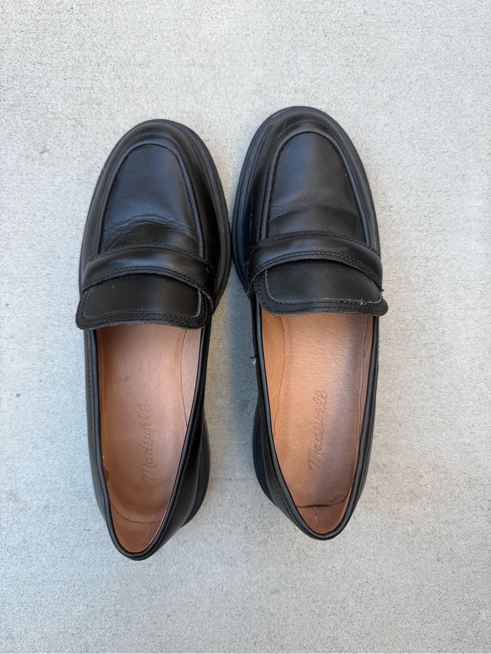 Madewell loafers genuine leather